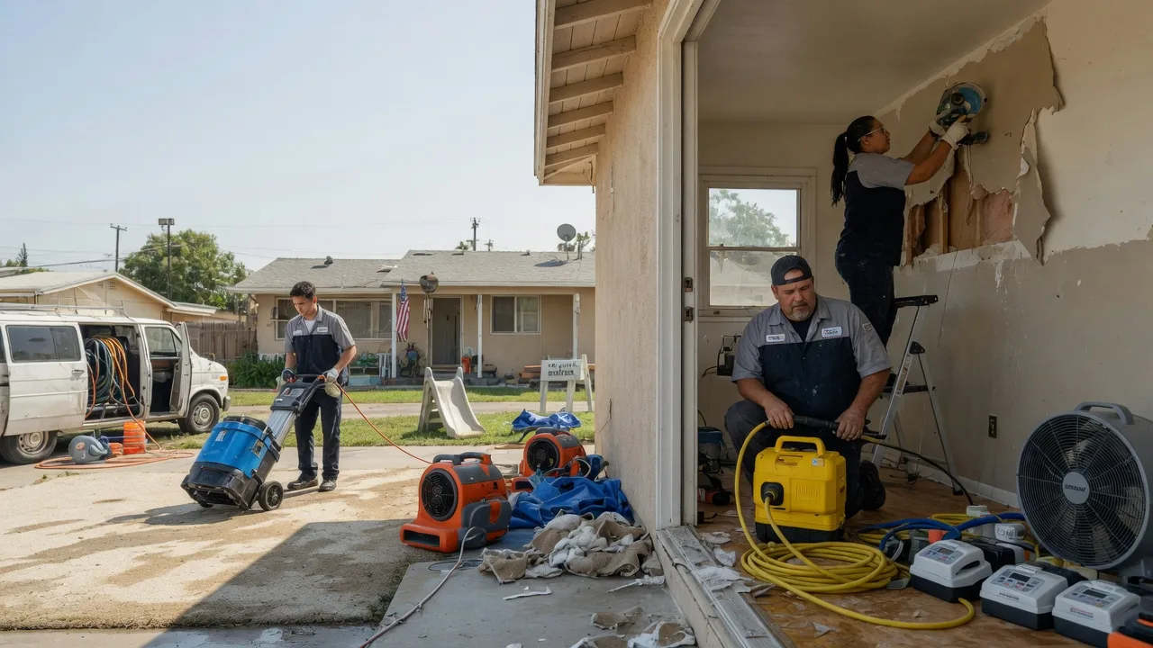Water Damage Restoration in Cardiff By The Sea, CA near me